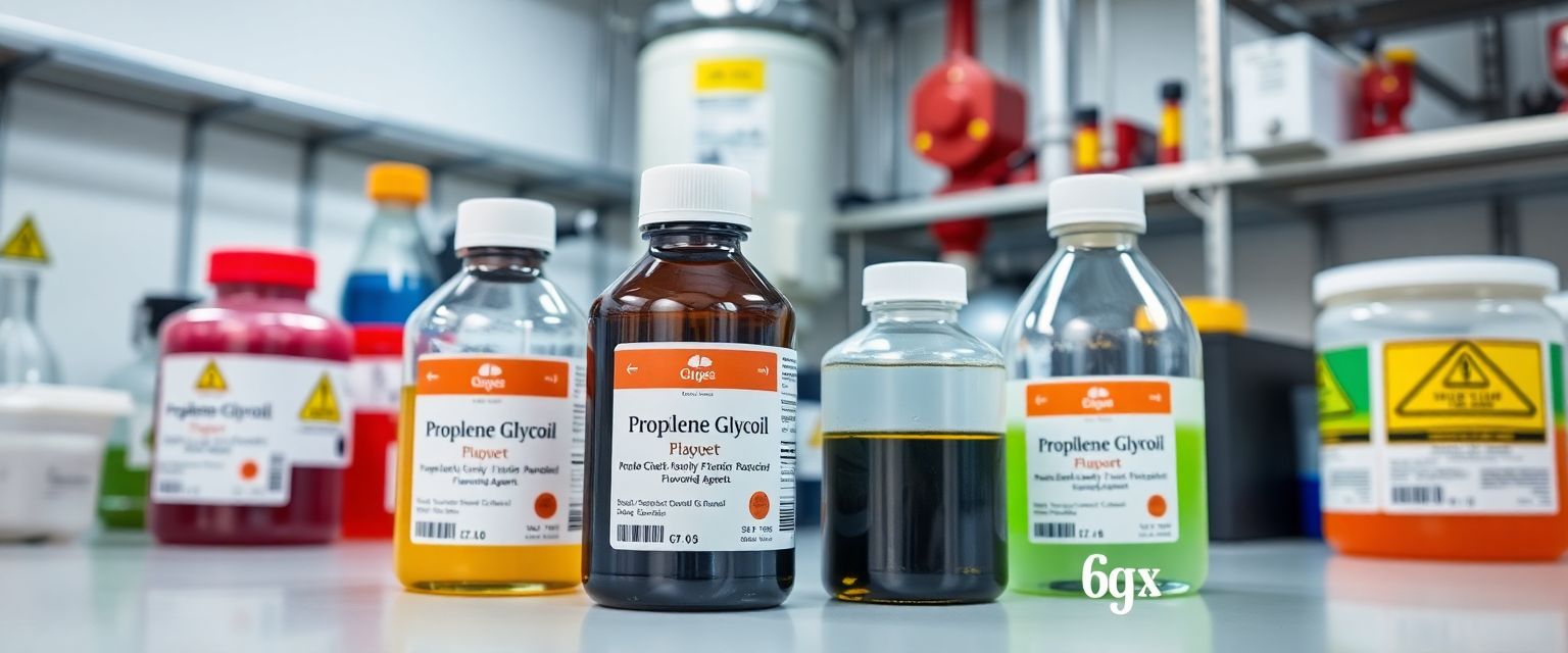 Saborizantes A Base De Propilenglicol