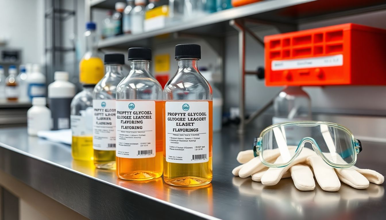 Saborizantes a Base de Propilenglicol